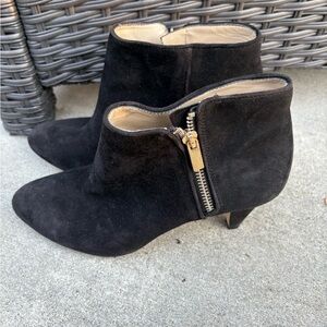 Inc Black Heeled Ankle Boots Sz 7.5